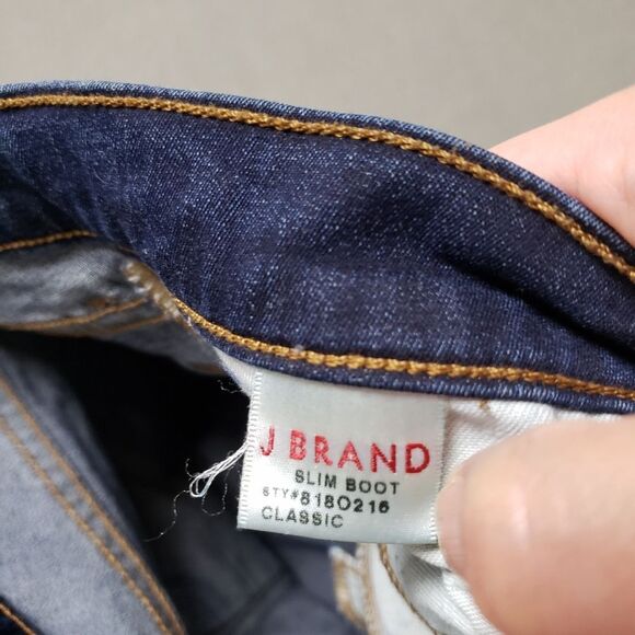 J Brand Women's Slim Boot Cut Jeans Jbrand Bootcut Sz 28 - Picture 10 of 14